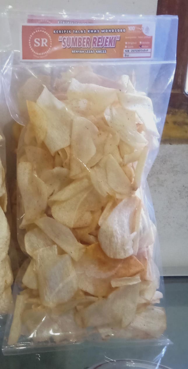 Kripik Talas Sumber Rejeki Desa Rejosari